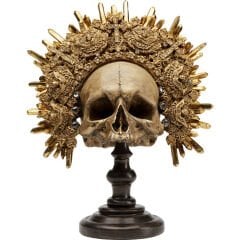 King Skull Dekoratif Obje