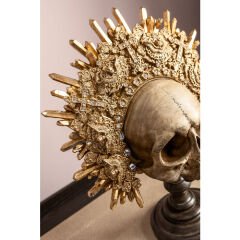 King Skull Dekoratif Obje