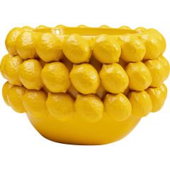 Limon Detaylı Saksı 22 cm