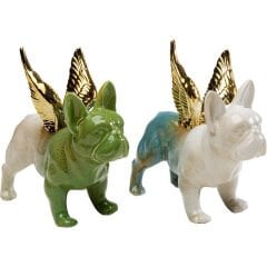 Angel Wings Dog Assorted Dekoratif Obje