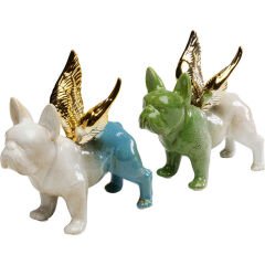 Angel Wings Dog Assorted Dekoratif Obje