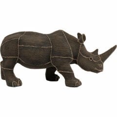 Rhino Rivets Pearls Dekoratif Figür