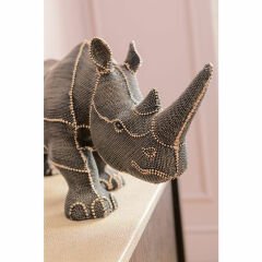 Rhino Rivets Pearls Dekoratif Figür