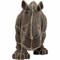 Rhino Rivets Pearls Dekoratif Figür