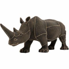 Rhino Rivets Pearls Dekoratif Figür