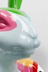 Gangster Rabbit Renkli Dekoratif Obje