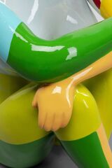 Gangster Rabbit Renkli Dekoratif Obje