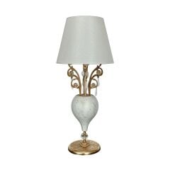 Solse Eskitme Beyaz Abajur