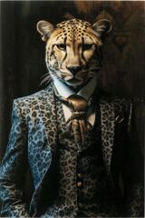 Mister Leo Cam Tablo 100x150 cm