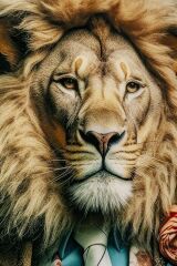 Bay Aslan Cam Tablo
