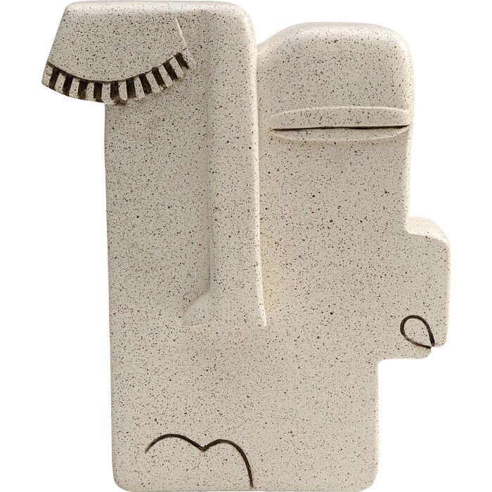 Sleeping Head Dekoratif Obje