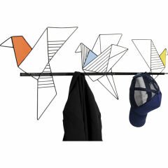 Wall Wardrobe Origami Bird Askı