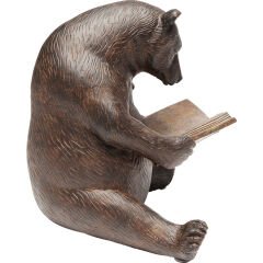Reading Bears Poliresin Dekoratif Figür
