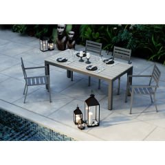Giardino Siyah 4'lü Fener