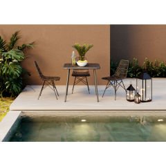 Giardino Siyah 4'lü Fener