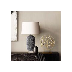 Şarkı Söyleyen Kuşlar Gold Biblo 38cm