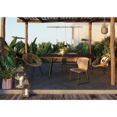 Giardino 4'lü Gold Fener