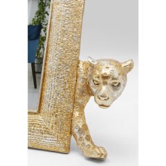 Leopard Polyester Fotoğraf Çerçevesi