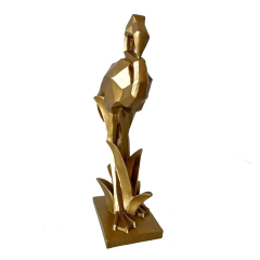 Kübik Flamingo Biblo Gold