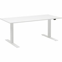 Tavola Akıllı Elektrikli Yükseklik Ayarlı Beyaz Çalışma Masası 140x70