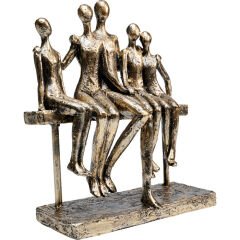 Playing Ape Silver 50cmDekoratif Obje