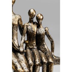 Playing Ape Silver 50cmDekoratif Obje