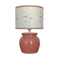 Zelen Minimal Pembe Abajur