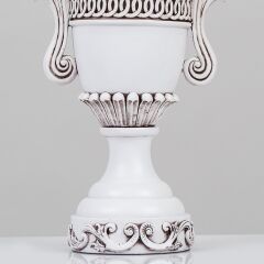 Lena Beyaz Polyester Abajur