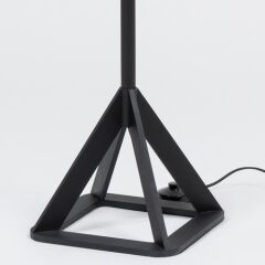 Metal Siyah Desenli Lambader 5314