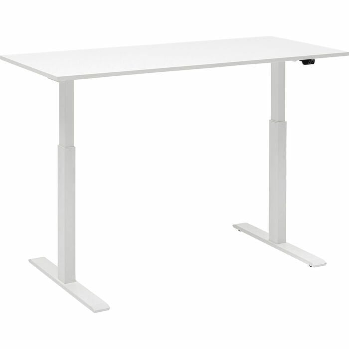 Tavola Akıllı Elektrikli Yükseklik Ayarlı Beyaz Çalışma Masası 120x60cm