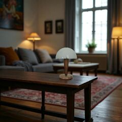 Yerla Kahverengi Abajur