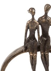 Bahar Dekoratif Sevgili Çift Couple Biblo Casablanca
