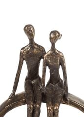 Dekoratif Sevgili Çift Couple Biblo Casablanca