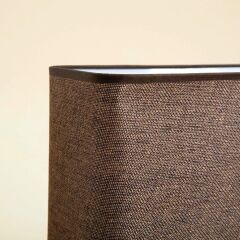 Moima Antrasit Polyester Abajur