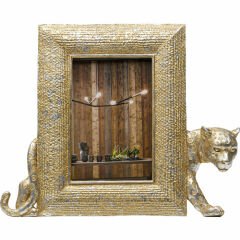 Leopard Polyester Fotoğraf Çerçevesi