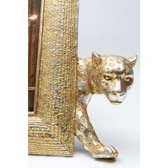 Leopard Polyester Fotoğraf Çerçevesi