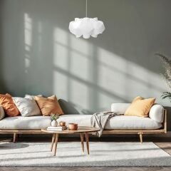 Petal Beyaz Sarkıt Avize