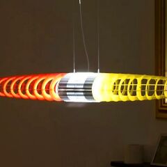 Titania Sarı Kırmızı Metal Sarkıt