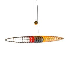 Titania Sarı Kırmızı Metal Sarkıt