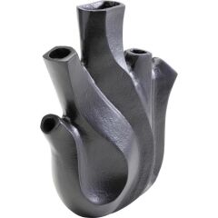 Vase Flame Black 25 cm