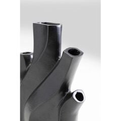 Vase Flame Black 25 cm
