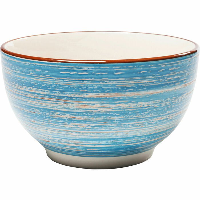 Cereal Swirl Blue Dekoratif Kase