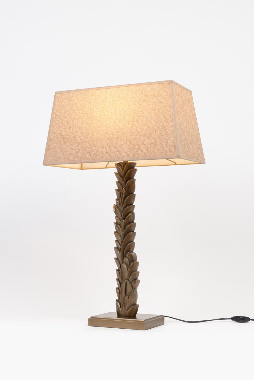 Polyester Yaprak Gövdeli Abajur 5528