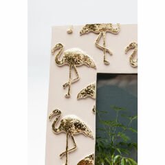 Flamingo Desenli Polyester Fotoğraf Çerçevesi