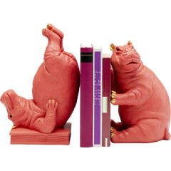 Hippo Pink Kitap Tutucu