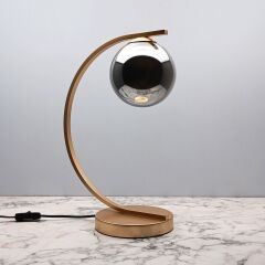 Larme Gold Metal Abajur