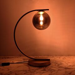 Larme Gold Metal Abajur