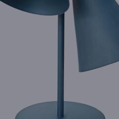 Olera 2 Başlıklı Lacivert Masa Lambası