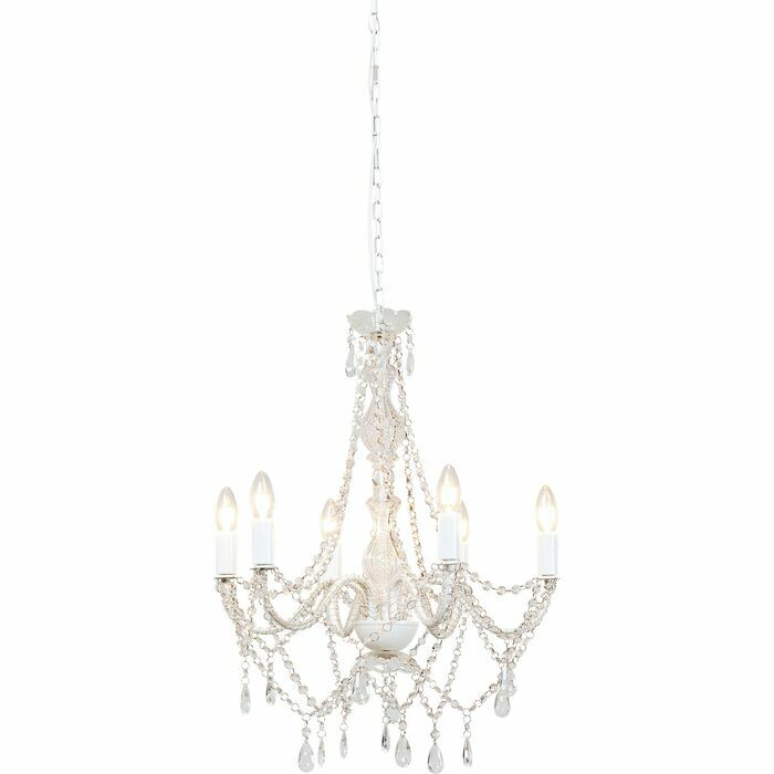 Starlight Clear 6 Dallı Sarkıt Lamba