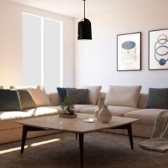 Pelda Siyah Sarkıt Avize